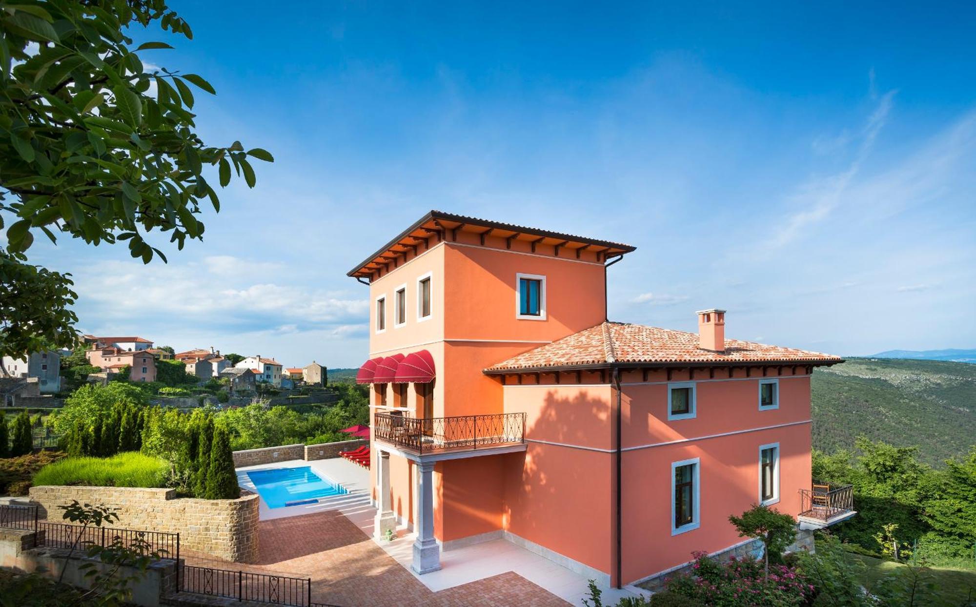 Palazzo Angelica B&B Adults Only Oprtalj Exterior photo